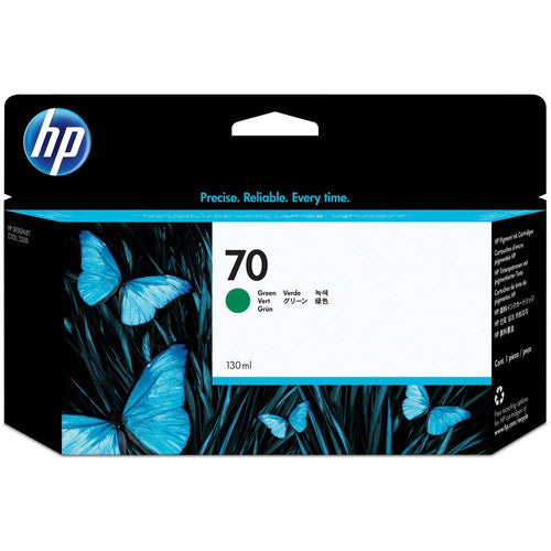 HP 70 (C9457A) Original Inkjet Ink Cartridge - Single Pack - Green - 1 Each C9457A