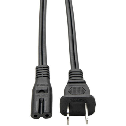 Tripp Lite 6ft Laptop / Notebook Power Cord Cable 1-15P to C7 10A 18AWG 6' P012-006