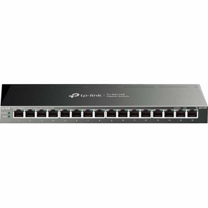 TP-Link 16-Port Gigabit Desktop Switch with 16-Port PoE+ TL-SG116P