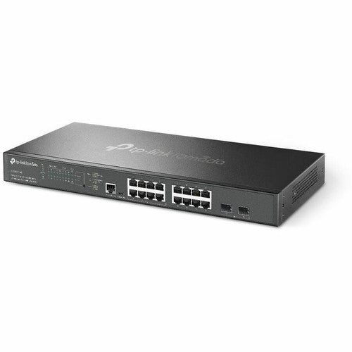 TP-Link Omada 16-Port 2.5G and 2-Port 10GE SFP+ L2+ Managed Switch with 8 Port PoE+ SG3218XP-M2