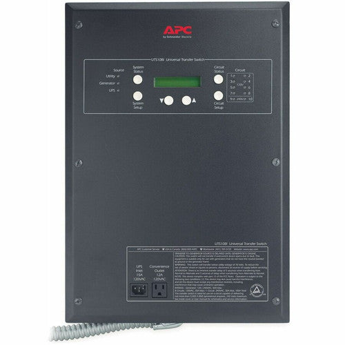 APC 10-Circuit Universal Transfer Switch UTS10BI