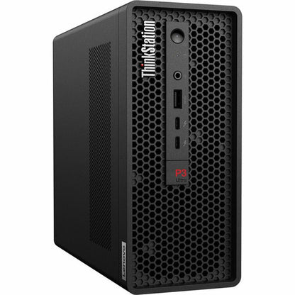 Lenovo ThinkStation P3 Ultra 30HA001FCA Workstation - 1 x Intel Core i9 Tetracosa-core (24 Core) i9-13900K 13th Gen 3 GHz - 16 GB DDR5 SDRAM RAM - 512 GB SSD - Mini-tower 30HA001FCA