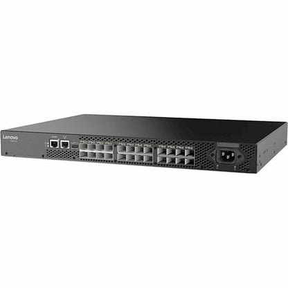 Lenovo ThinkSystem DB610S, ENT Bundle, 24 ports licensed, 24x 16Gb SWL SFPs, 1 PS, Rail Kit, Lifetime Warranty Support 7D8PA001WW