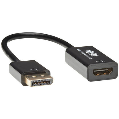 Tripp Lite 6in DisplayPort to HDMI Adapter Converter 4K x 2K Active UHD DP to HDMI M/F DPort 1.2 6" P136-06N-UHD-V2