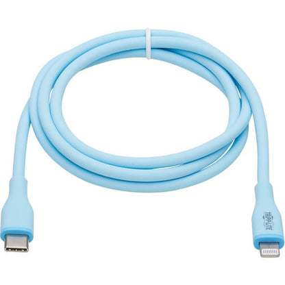 Tripp Lite by Eaton Safe-IT M102AB-003-S-LB Lightning/USB-C Data Transfer Cable M102AB-003-S-LB