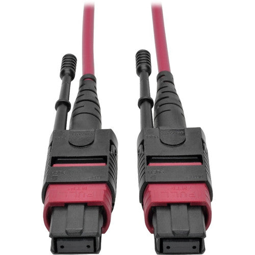 Tripp Lite by Eaton N845-01M-12-MG MTP/MPO Multimode Patch Cable, Magenta, 1 m N845-01M-12-MG