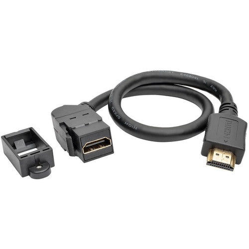 Tripp Lite by Eaton P162-001-KPA-BK HDMI Extension Audio/Video Cable with Ethernet P162-001-KPA-BK