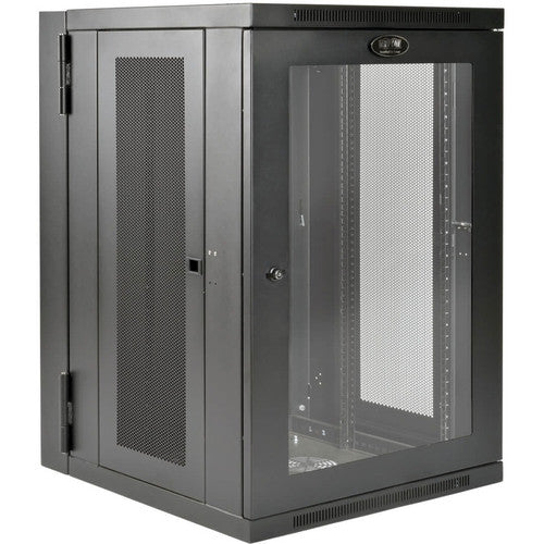 Tripp Lite by Eaton SRW18USDPG SmartRack 18U UPS-Depth Wall-Mount Rack Enclosure Cabinet SRW18USDPG