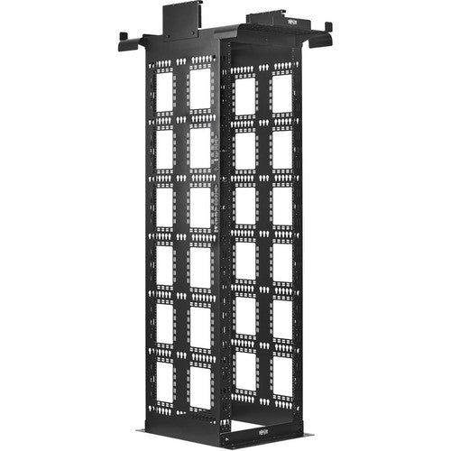 Tripp Lite by Eaton SmartRack 45U Heavy-Duty 2-Post Open Frame Rack, 24-Inch Deep SR2POSTDP24HD