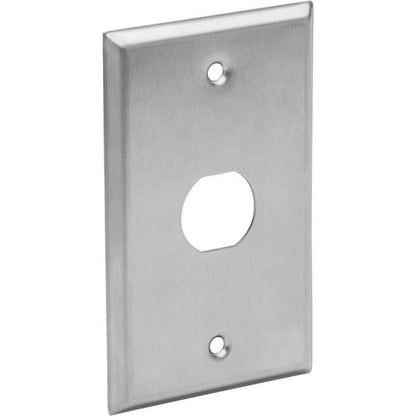 Tripp Lite by Eaton N206-FP01-IND RJ45 Bulkhead Wall Plate, 1 Cutout, Industrial, Metal N206-FP01-IND