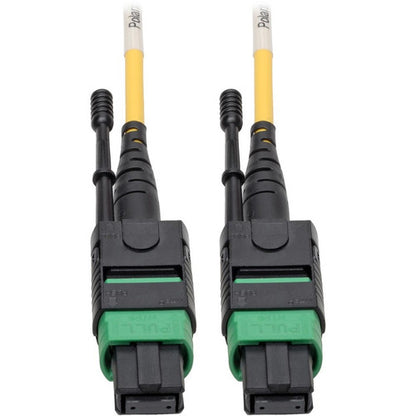 Tripp Lite by Eaton N390-01M-12-AP MTP/MPO Singlemode Patch Cable (F/F), Yellow, 1 m N390-01M-12-AP