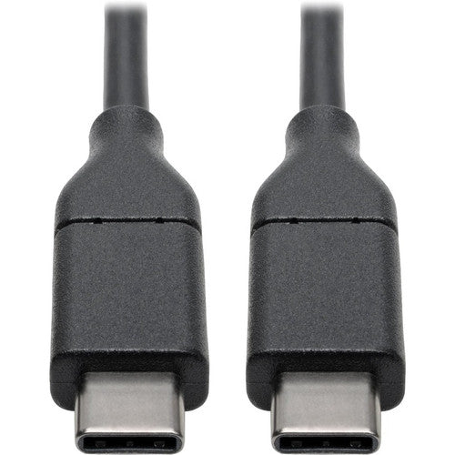 Tripp Lite by Eaton USB 2.0 Hi-Speed Cable with 5A Rating, USB-C to USB-C (M/M), 3 ft. U040-003-C-5A