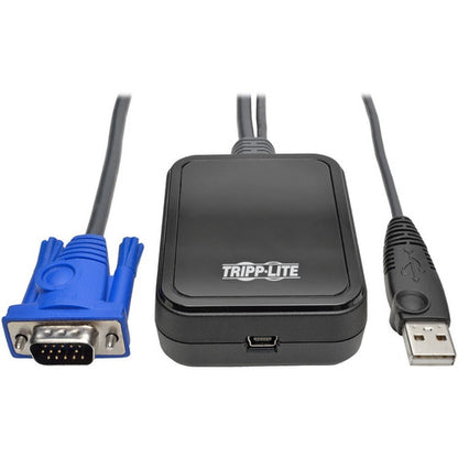 Tripp Lite by Eaton B032-VU1 KVM Console to USB 2.0 Portable Laptop Crash Cart Adapter B032-VU1