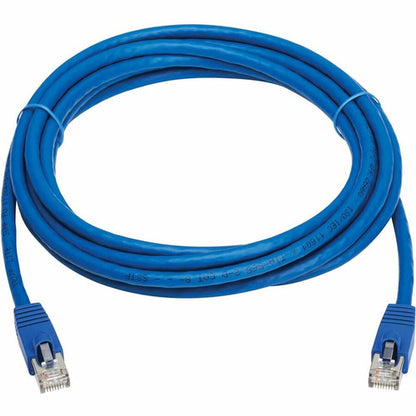 Tripp Lite by Eaton Cat8 40G Snagless SSTP Ethernet Cable (RJ45 M/M), PoE, Blue, 12 ft. (3.7 m) N272-F12-BL