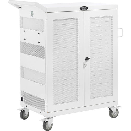 Tripp Lite by Eaton CSC32ACWHG Hospital-Grade 32-Device UV Charging Cart, White CSC32ACWHG