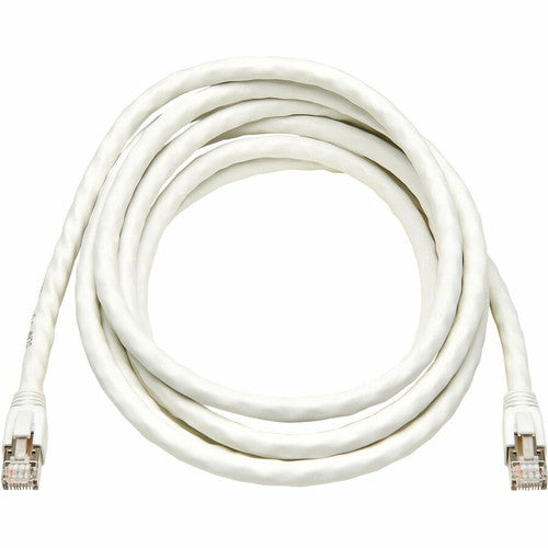 Tripp Lite by Eaton Cat8 40G Snagless SSTP Ethernet Cable (RJ45 M/M), PoE, White, 15 ft. (4.6 m) N272-F15-WH