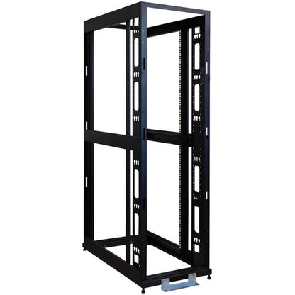 Tripp Lite by Eaton 42U Mid-Depth 4-Post SmartRack Premium Open Frame Rack (No Sides, Doors or Roof) SR42BMDEXPNDNR3