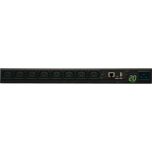 Tripp Lite by Eaton Monitored PDUMNH20HV 8-Outlets PDU PDUMNH20HV