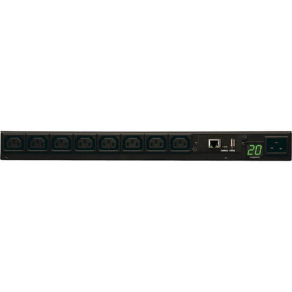 Tripp Lite by Eaton Monitored PDUMNH20HV 8-Outlets PDU PDUMNH20HV