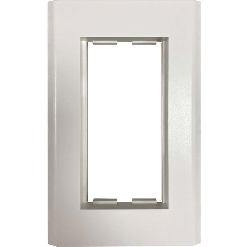 Tripp Lite by Eaton Double-Gang French-Style Gang Frame, White, TAA N042F-WF2