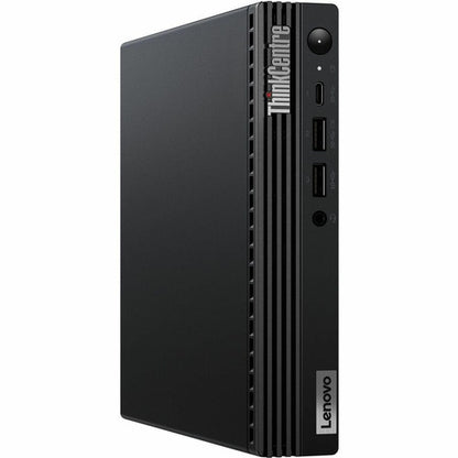 Lenovo ThinkCentre M80q Gen 4 12E90014CA Desktop Computer - Intel Core i5 13th Gen i5-13500T Tetradeca-core (14 Core) 1.60 GHz - 8 GB RAM DDR5 SDRAM - 256 GB M.2 PCI Express NVMe 4.0 x4 SSD - Tiny - Black 12E90014CA