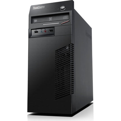 Lenovo ThinkCentre M79 10CN0000US Desktop Computer - AMD A-Series A4-6300 Dual-core (2 Core) 3.70 GHz - 4 GB RAM DDR3 SDRAM - 500 GB HDD - Tower - Business Black 10CN0000US