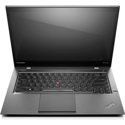 Lenovo ThinkPad X1 Carbon 2nd Gen 20A70038CA 14" Touchscreen Ultrabook - 2560 x 1440 - Intel Core i7 4th Gen i7-4600U Dual-core (2 Core) 2.10 GHz - 8 GB Total RAM - 180 GB SSD - Black 20A70038CA