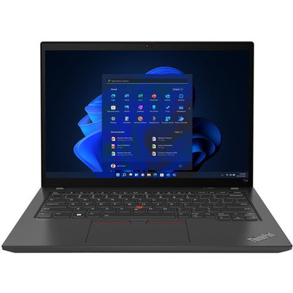 Lenovo ThinkPad T14 Gen 3 21AH00BMCA 14" Notebook - WUXGA - 1920 x 1200 - Intel Core i7 12th Gen i7-1260P Dodeca-core (12 Core) 2.10 GHz - 16 GB Total RAM - 8 GB On-board Memory - 512 GB SSD - Thunder Black 21AH00BMCA