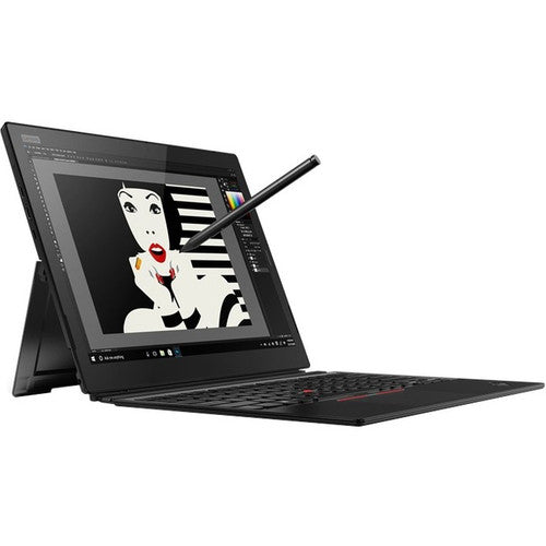 Lenovo ThinkPad X1 Tablet 3rd Gen 20KJ001UCA 13" Touchscreen Detachable 2 in 1 Notebook - QHD+ - 3000 x 2000 - Intel Core i7 8th Gen i7-8650U Quad-core (4 Core) 1.90 GHz - 8 GB Total RAM - 256 GB SSD - Black 20KJ001UCA