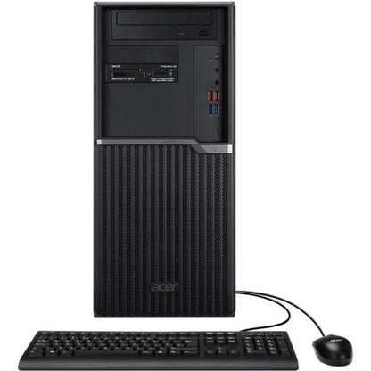 Acer Veriton M4680G VM4680G-I511512HW Desktop Computer - Intel Core i5 11th Gen i5-11500 Hexa-core (6 Core) 2.70 GHz - 16 GB RAM DDR4 SDRAM - 512 GB PCI Express SSD DT.L04AA.002