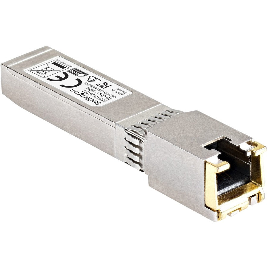 StarTech.com Cisco SFP-10GB-TC Compatible SFP+ Module - 10GBASE-T - 10GE Gigabit Ethernet SFP+ SFP to RJ45 Cat6/Cat5e Transceiver - 30m SFP10GBTCST