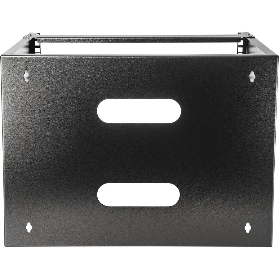 StarTech.com 8U Wall Mount Rack, 14in Deep, 19 inch Wall Mount Network Rack, Wall Mounting Patch Panel Bracket for Switch/IT Equipment WALLMOUNT8