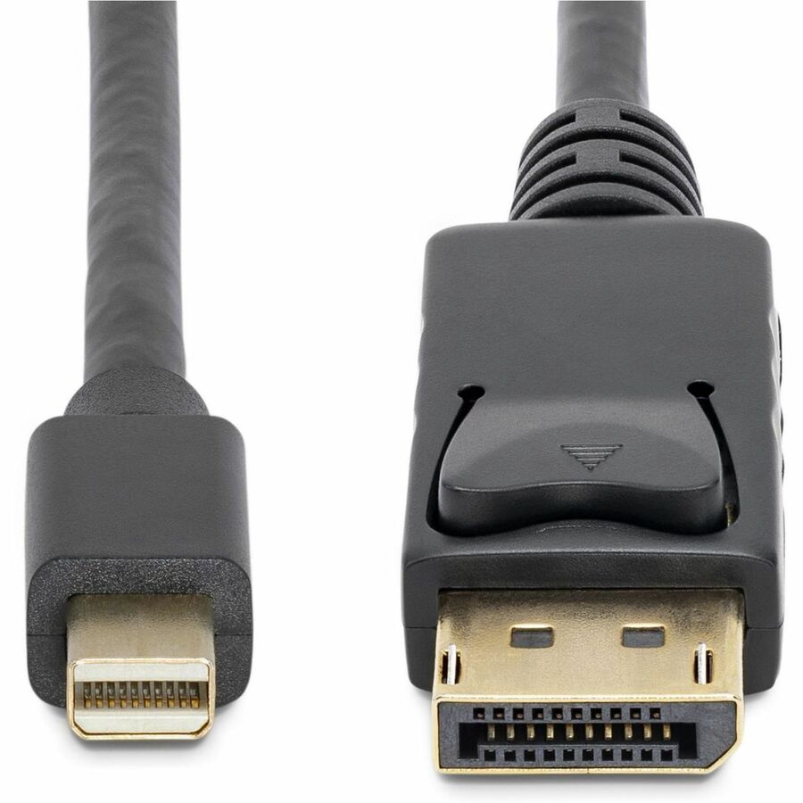 StarTech.com 6ft Mini DisplayPort to DisplayPort 1.2 Cable, 4K x 2K mDP to DisplayPort Adapter Cable, Mini DP to DP Cable for Monitor MDP2DPMM6