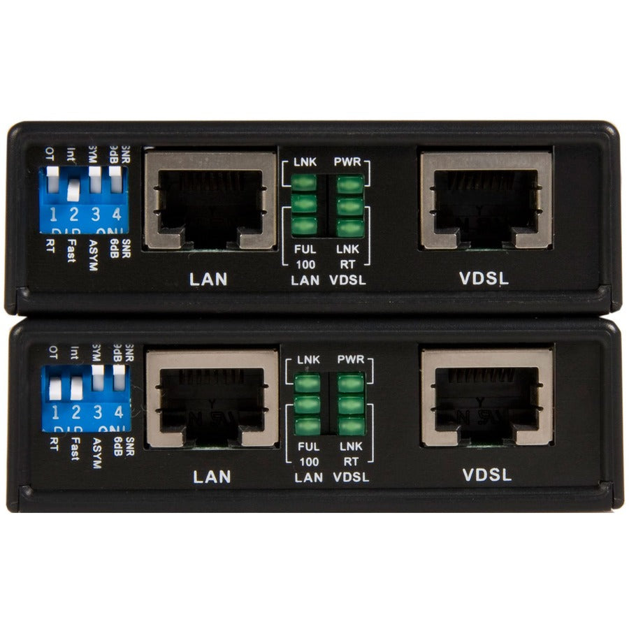 StarTech.com 10/100 VDSL2 Ethernet Extender Kit over Single Pair Wire - 1km 110VDSLEXT