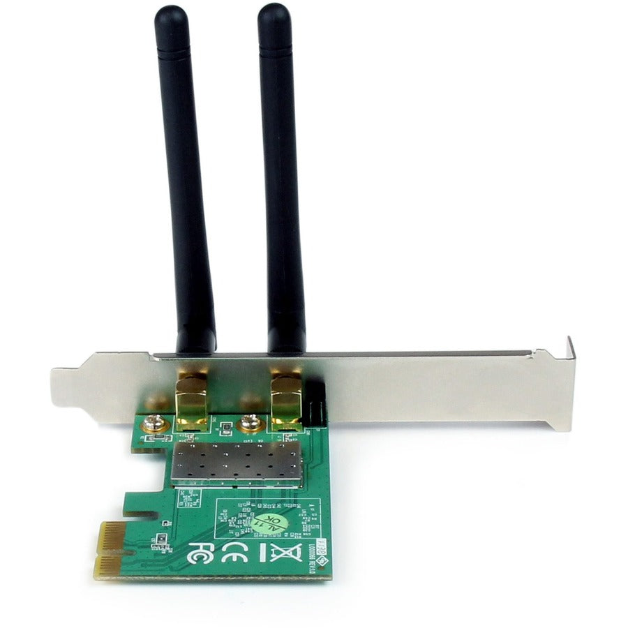 StarTech.com PCI Express Wireless N Adapter - 300 Mbps PCIe 802.11 b/g/n Network Adapter Card - 2T2R 2.2 dBi PEX300WN2X2