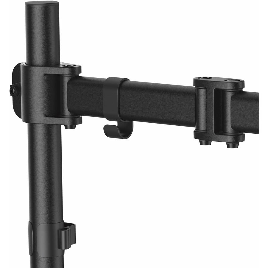 StarTech.com Desk Mount Monitor Arm 34" (17.6lb/8kg) VESA Displays, Articulating Monitor Pole Mount, Height Adjustable, Clamp/Grommet ARMPIVOTB