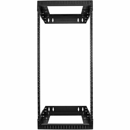 StarTech.com 2-Post 24U Heavy-Duty Wall Mount Network Rack, 19" Open Frame Server Rack with Adjustable Depth, Data Rack for IT Equipment~ RACK-24U-20-WALL-OA