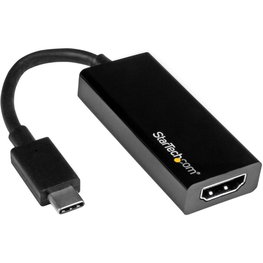 StarTech.com - USB-C to HDMI Adapter - 4K 30Hz - Black - USB Type-C to HDMI Adapter - USB 3.1 - Thunderbolt 3 Compatible CDP2HD