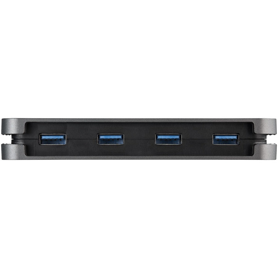 StarTech.com 4 Port USB C Hub - 4x USB-A - 5Gbps USB 3.0 Type-C Hub (USB 3.2/3.2 Gen 1) - Bus Powered - 11" Long Cable w/ Cable Management HB30CM4AB