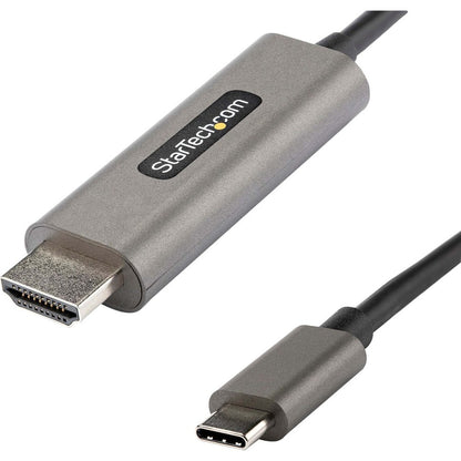 StarTech.com 13ft (4m) USB C to HDMI Cable 4K 60Hz with HDR10, Ultra HD USB Type-C to HDMI 2.0b Video Adapter Cable, DP 1.4 Alt Mode HBR3 CDP2HDMM4MH