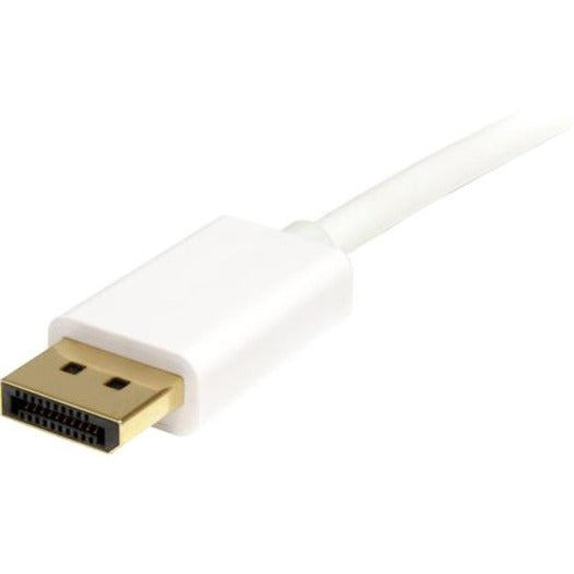 StarTech.com 2m (6ft) Mini DisplayPort to DisplayPort 1.2 Cable, 4K x 2K mDP to DisplayPort Adapter Cable, Mini DP to DP Cable for Monitor MDP2DPMM2MW