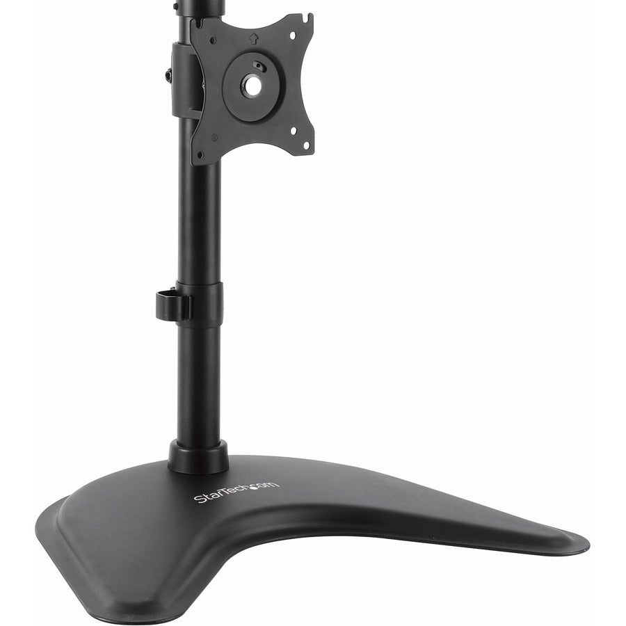 StarTech.com Vertical Dual Monitor Stand, Heavy Duty Steel, Monitors up to 27" (22lb/10kg), Vesa Monitor, Computer Monitor Stand ARMBARDUOV