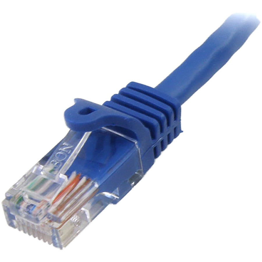 StarTech.com 100 ft Blue Snagless Cat5e UTP Patch Cable RJ45PATCH100