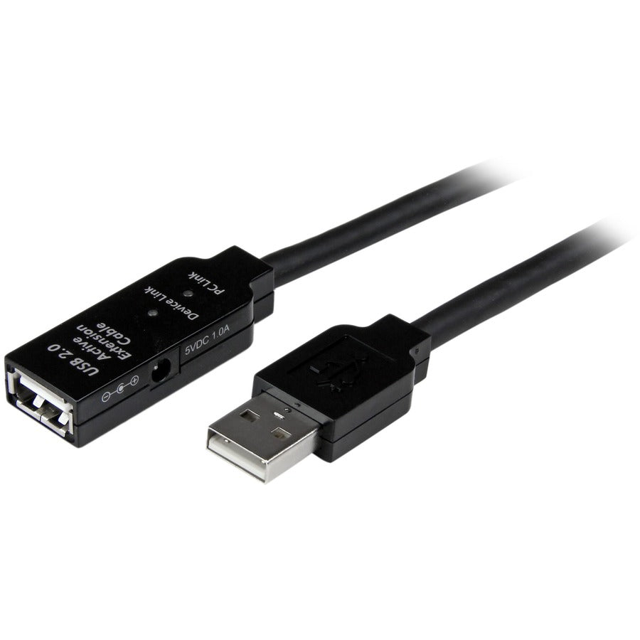 StarTech.com 10m USB 2.0 Active Extension Cable - M/F USB2AAEXT10M