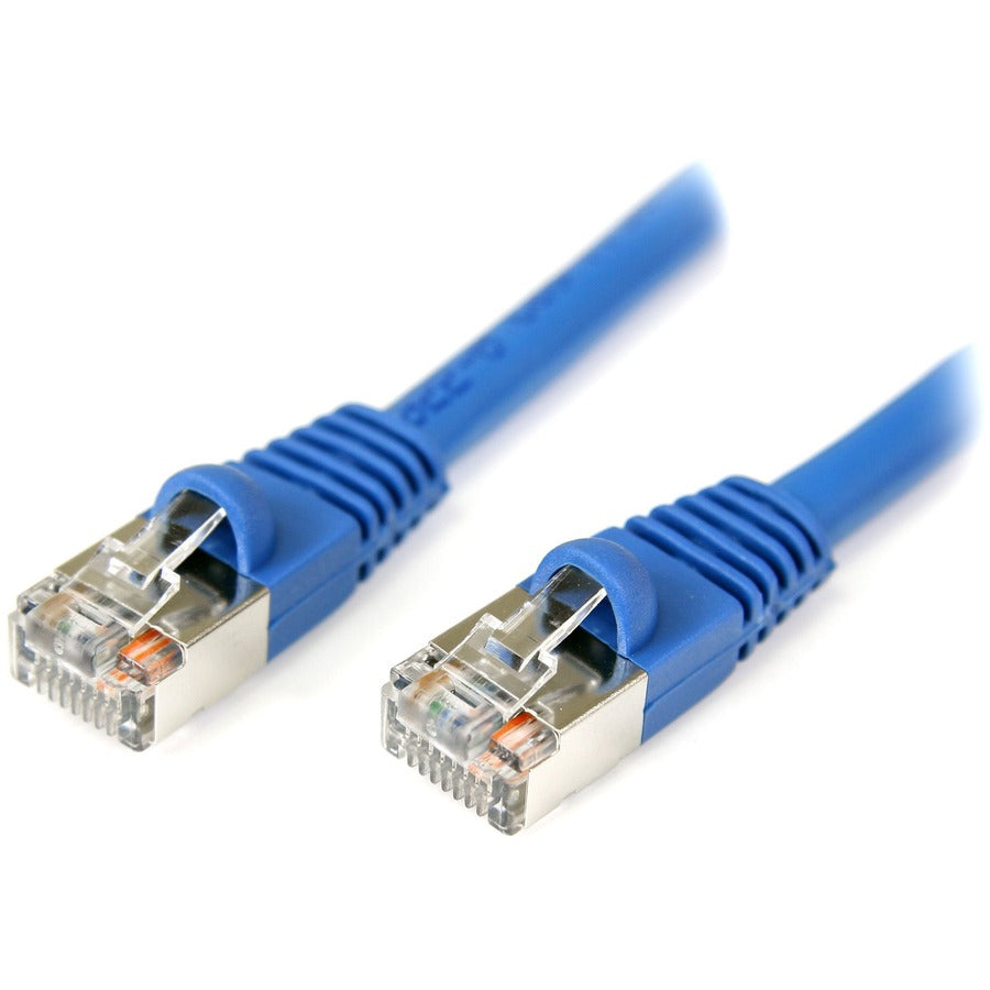 StarTech.com 10 ft Blue Snagless Shielded Cat5e Patch Cable S45PATCH10BL