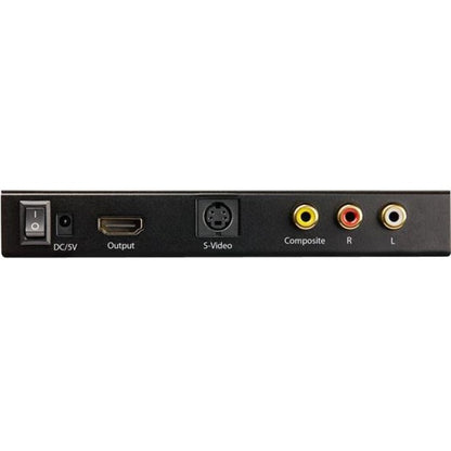 StarTech.com S-Video or Composite to HDMI Converter with Audio - 720p - NTSC & PAL - Analog to HDMI Upscaler - Mac & Windows (VID2HDCON2) VID2HDCON2