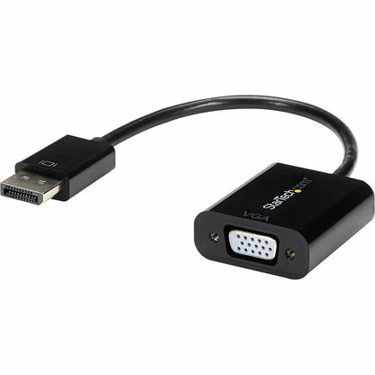 StarTech.com DisplayPort to VGA Adapter, Active DP to VGA Converter, 1080p Video, DP to VGA Adapter Dongle (Digital to Analog), DP 1.2 DP2VGA3