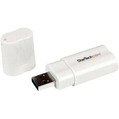 StarTech.com USB 2.0 to Audio Adapter - Sound card - stereo - Hi-Speed USB ICUSBAUDIO