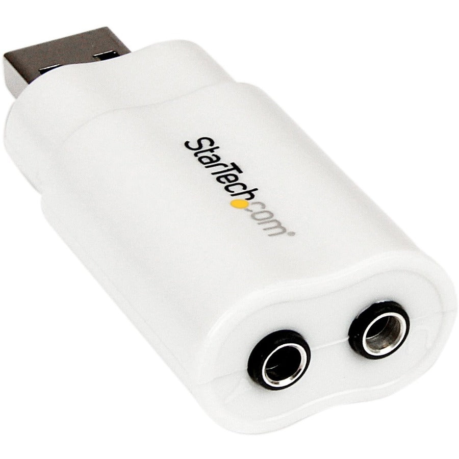 StarTech.com USB 2.0 to Audio Adapter - Sound card - stereo - Hi-Speed USB ICUSBAUDIO