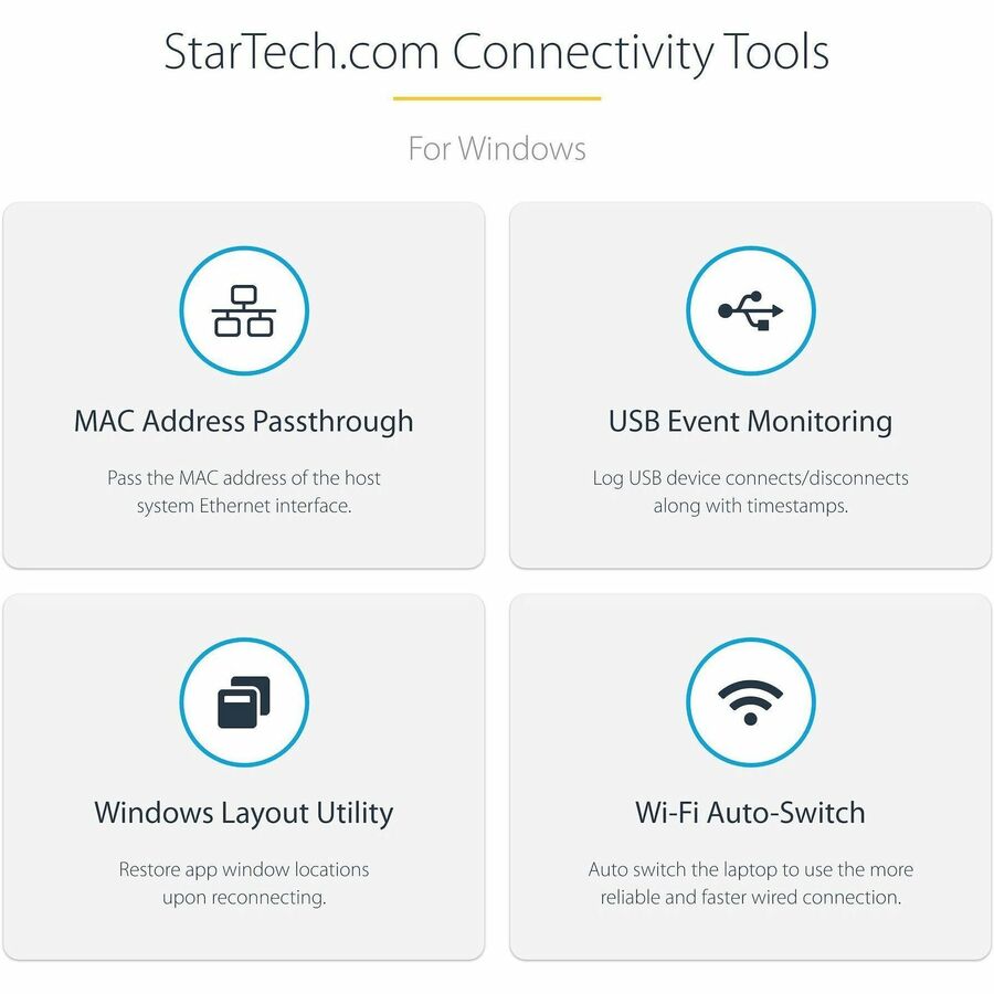 StarTech.com Thunderbolt 3 Dock w/USB-C Host Compatibility - Dual 4K 60Hz DP 1.4 or HDMI TB3/USB-C Docking Station - 1x 8K - 96W PD/5xUSB TB3CDK2DH